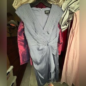 Adrianna Papell Evening Wear in Light Gray/Purple